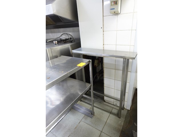 2x diverse inox rek - afbeelding 3 van  4
