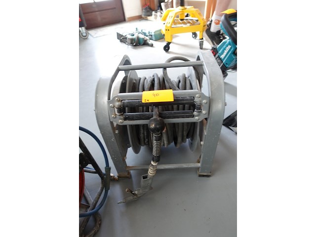 2x diverse luchtkabel op haspel - afbeelding 4 van  5