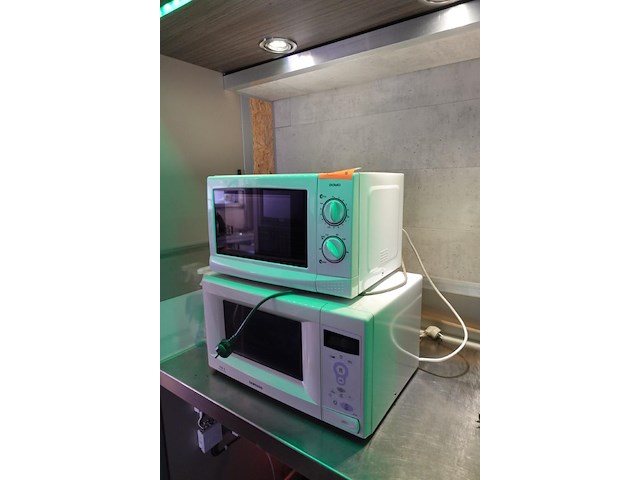 2x diverse microgolfovens - afbeelding 2 van  8