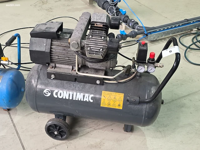 (2x) diverse mobiele compressor contimac, welco... - afbeelding 2 van  5