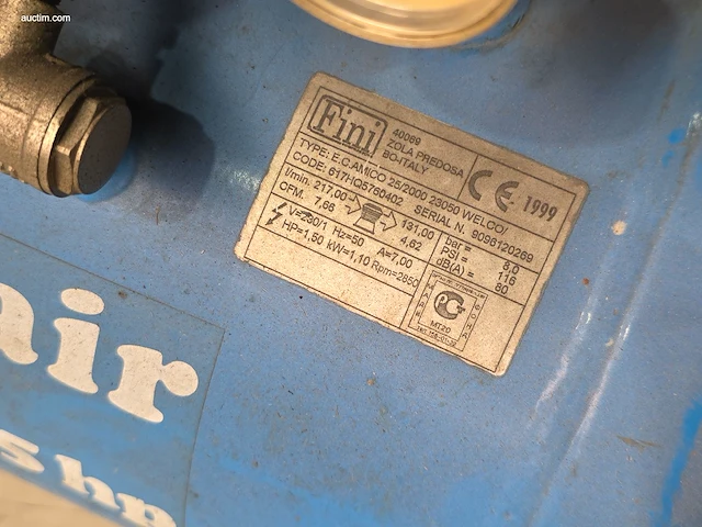 (2x) diverse mobiele compressor contimac, welco... - afbeelding 4 van  5