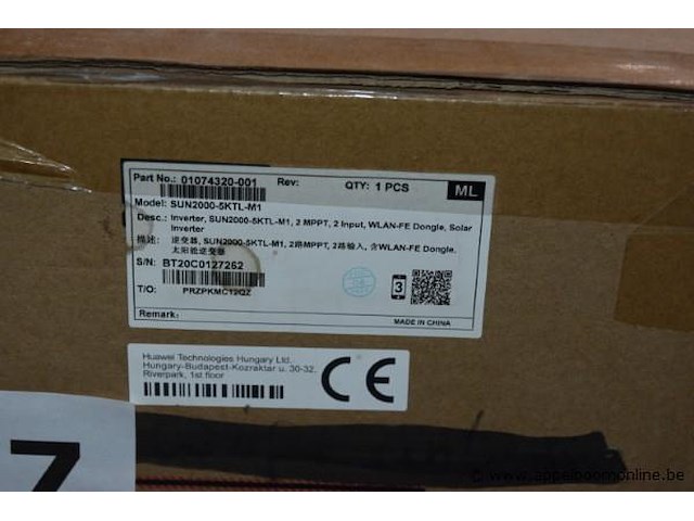2x diverse omvormers, diverse, wo. huawei sun2000-5ktl-m1 en goodwe, werking niet gekend - afbeelding 2 van  2