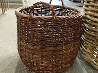 2x diverse rieten mand - afbeelding 2 van  4