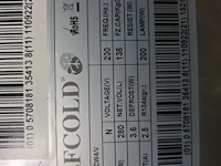 (2x) diverse rvs toestellen tefcold cw4/v - afbeelding 3 van  5
