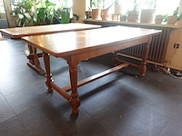 2x diverse tafel in hout - afbeelding 2 van  7