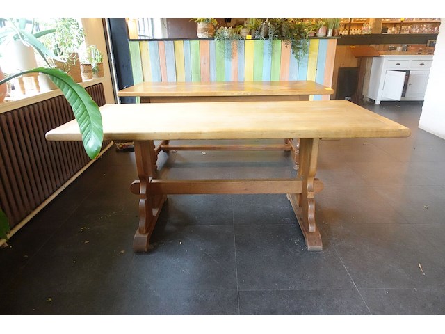 2x diverse tafel in hout - afbeelding 4 van  7