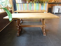 2x diverse tafel in hout - afbeelding 4 van  7