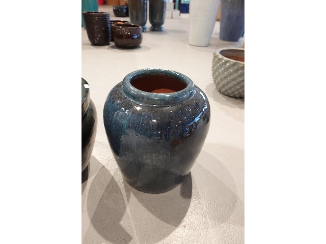 2x diverse terracotta bloempot - afbeelding 4 van  7