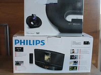 2x docking station philips, modellen ds1155 en dc390, voor ipod/iphone, werking niet gekend - afbeelding 1 van  2