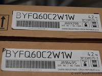 2x doos airco onderdelen, daikin, byfq60c2w1w, werking niet gekend - afbeelding 2 van  3