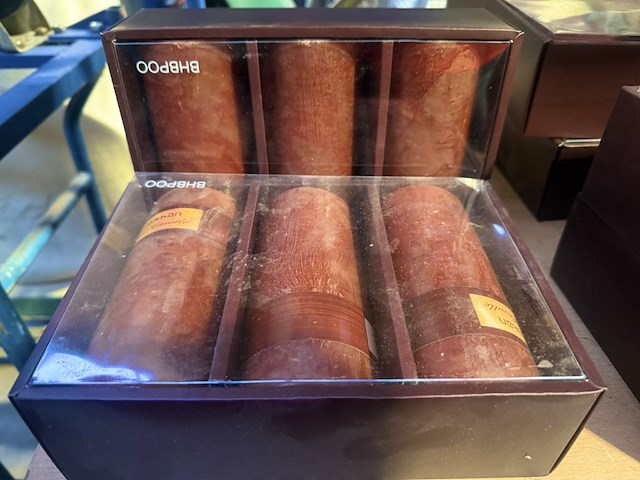 2x doos cosy candle bordeaux - afbeelding 1 van  1