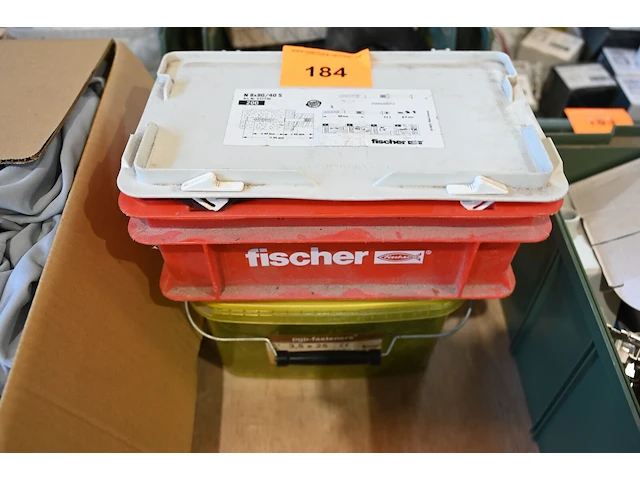 2x doos diverse bevestigingsmateriaal - afbeelding 1 van  4