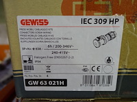 2x doos gewiss stekker - afbeelding 2 van  2