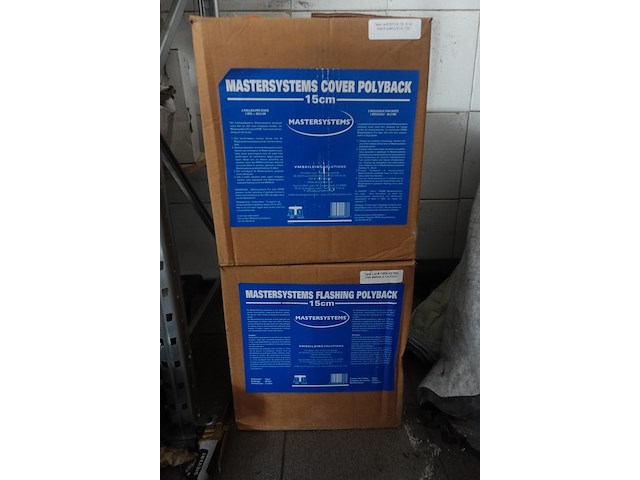 2x doos mastersystems cover polyback - afbeelding 1 van  3
