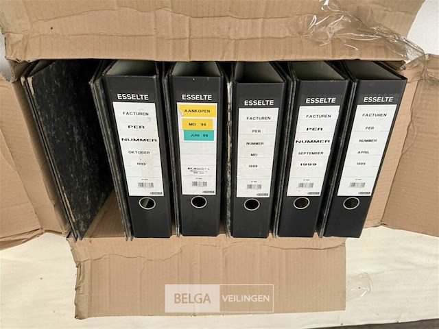 2x doos met div mappen - afbeelding 4 van  4