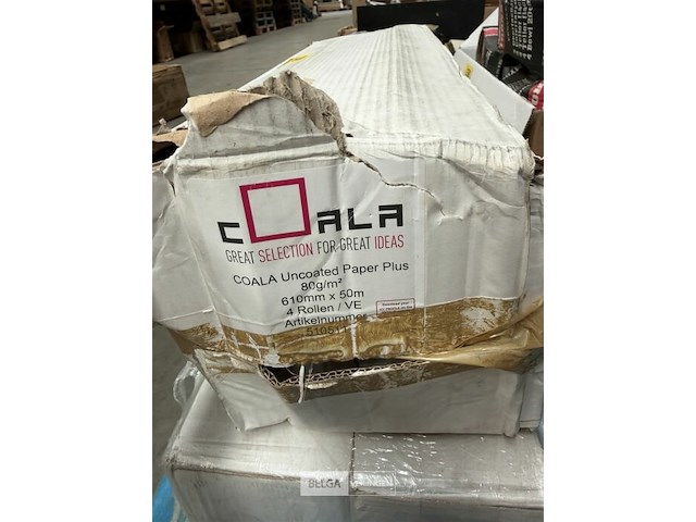 2x doos met papier op rol 61 en 91 cm - afbeelding 1 van  4