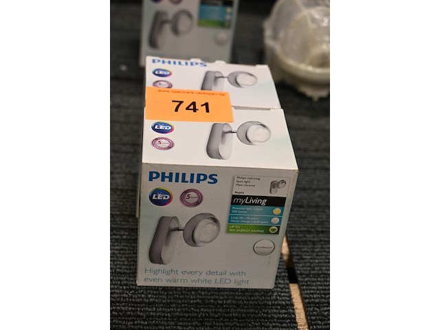 2x doos philips myliving sepia - afbeelding 1 van  1