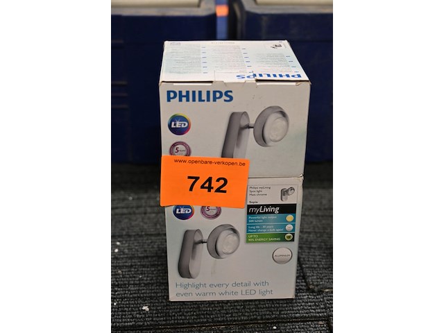 2x doos philips myliving sepia - afbeelding 1 van  1