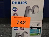 2x doos philips myliving sepia - afbeelding 1 van  1