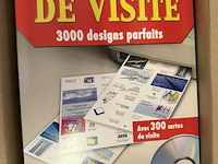 2x doos printpapier voor naamkaartjes + enveloppen - afbeelding 1 van  3