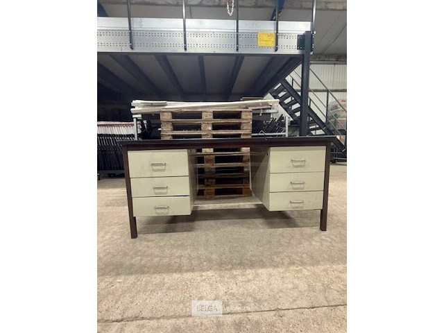 2x dossierkast + 1x bureau - afbeelding 3 van  4