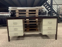 2x dossierkast + 1x bureau - afbeelding 3 van  4