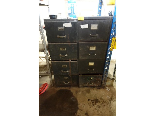 2x dossierkast + inhoud - afbeelding 1 van  1