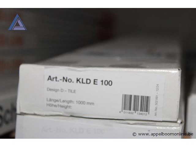 2x douche-afvoersysteem - schlüter - kerdi-line kld e 100 - afbeelding 2 van  3