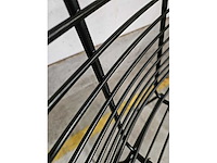 2x draadstoel metaal zwart - afbeelding 5 van  6