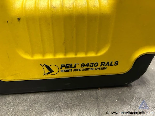 2x draagbaar verlichtingssysteem peli 9430 rals, inclusief lader. werking niet gekend. - afbeelding 2 van  4