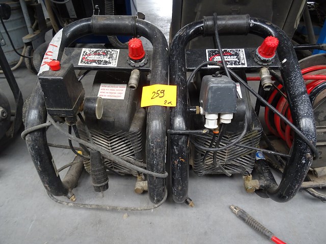 2x draagbare compressor aerfast - afbeelding 2 van  5