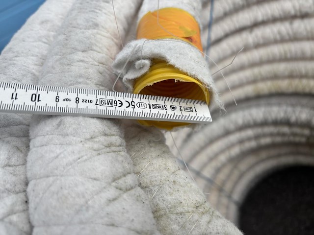 2x drainage-buis geotextiel - d50 - afbeelding 2 van  2