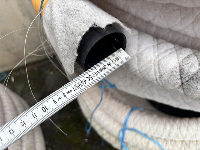 2x drainage-buis geotextiel - d50 - afbeelding 2 van  3