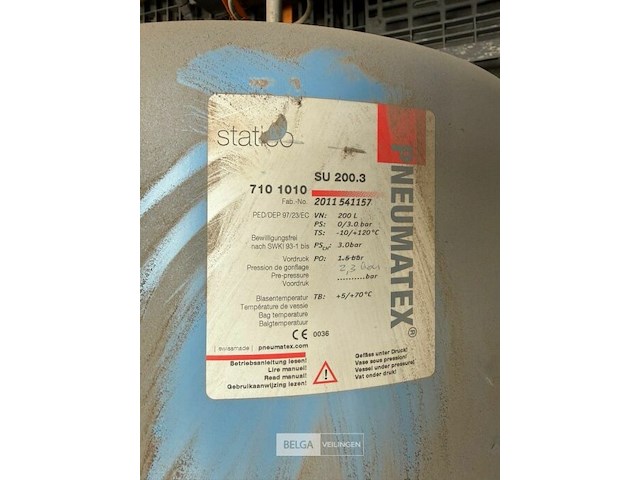 2x drukvaten pneumatex statico - afbeelding 3 van  4