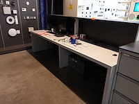 2x dubbel bureaumeubel + wandkast - afbeelding 4 van  5