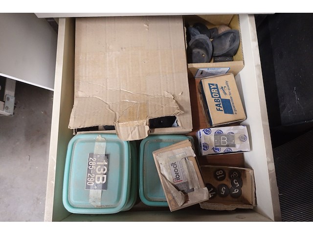 2x dubbele verrijdbare flightcase + inhoud - afbeelding 4 van  12