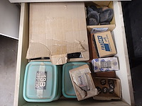 2x dubbele verrijdbare flightcase + inhoud - afbeelding 4 van  12