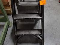 2x dubbelzijdige alu ladder - afbeelding 2 van  4