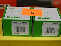 2x duco ruimtesensor met bediening