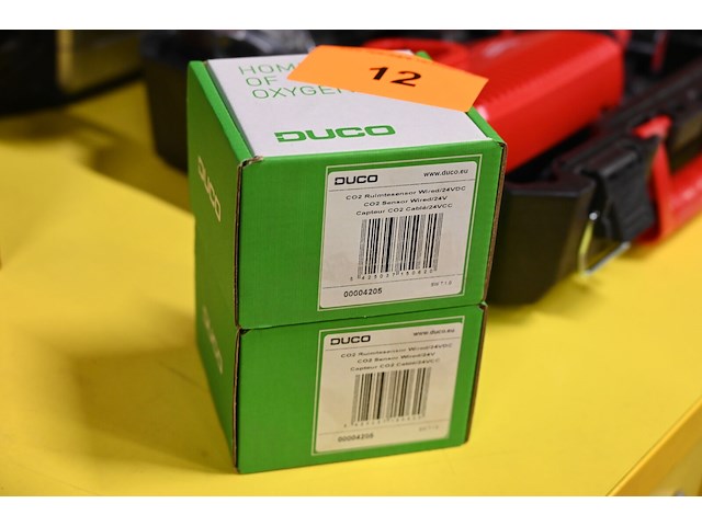 2x duco ruimtesensor met bediening - afbeelding 1 van  2