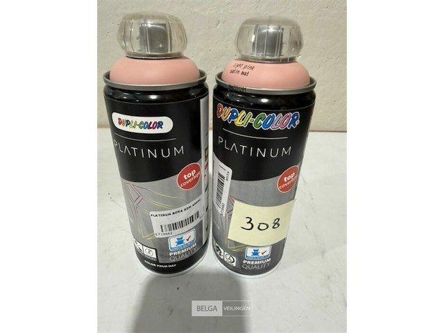 2x dupli color 400ml pink satin mat houdbaar tot 2034 - afbeelding 2 van  5