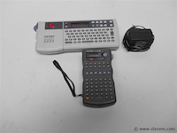 2x dymo labelmaker 1000/5000 incl 1 voeding - afbeelding 1 van  1