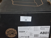 2x dyson airblade ab01 aluminium handdrogers, werking onbekend (b421) - afbeelding 2 van  8