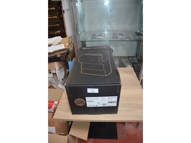 2x dyson airblade ab01 aluminium handdrogers, werking onbekend (b421) - afbeelding 6 van  8