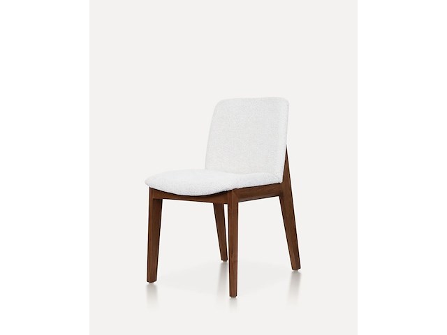 2x eetkamerstoel - walnoot - afbeelding 1 van  5