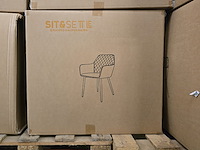 2x eetkamerstoel anna pine fabrics - afbeelding 7 van  7