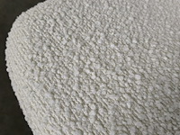 2x eetkamerstoel lottie white bouclé - afbeelding 4 van  6