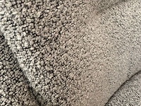 2x eetkamerstoel met draaipoot grijs bouclé - afbeelding 2 van  2