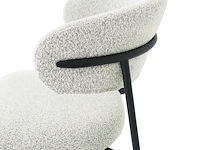 2x eetkamerstoel metalen onderstel - afbeelding 3 van  3