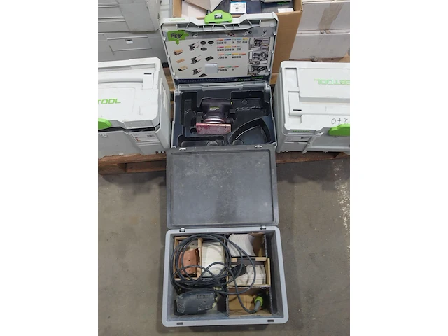 2x elektrisch schuurmachine festool - afbeelding 1 van  6